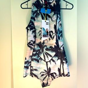 NWT Billabong Surf Capsule 1mm Palms wetsuit; size US10 AUS14